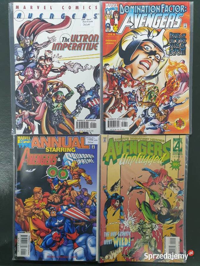 The Avengers zestaw 25 oryginalnych komiksów Komiksy Gdynia sprzedam