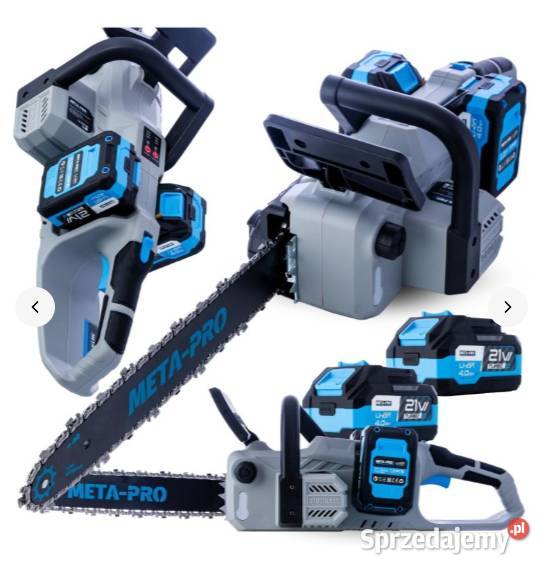 BRUSHLESS BATTERY CHAINSAW 16 1000W 2x4Ah Zestawy narzędzi