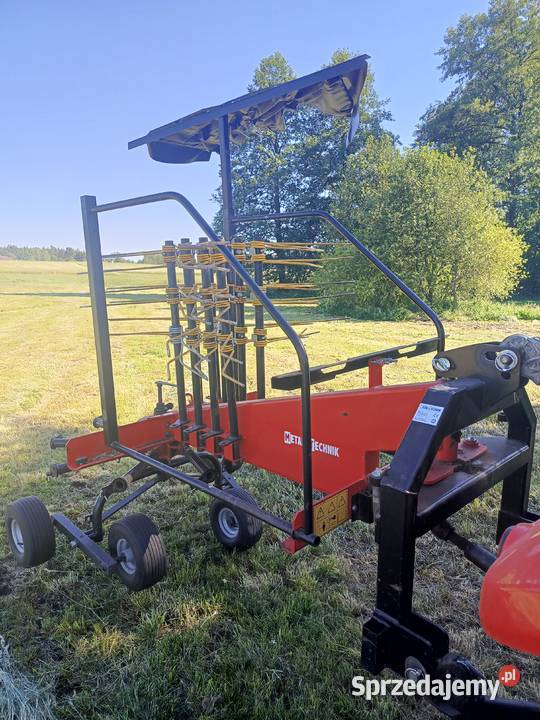 Sprzedam zgrabiarke Metal technik uszkodzoną