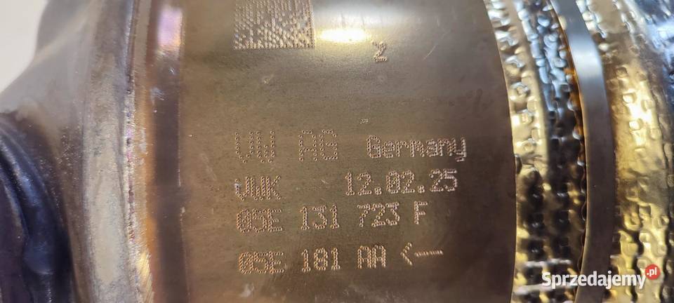 VW TAYRON KATALIZATOR 15 05E131701H 05E131723F