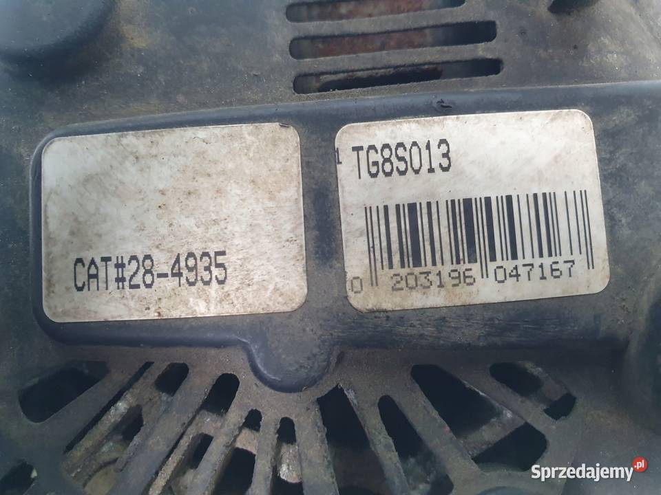 ALTERNATOR Opel Astra J Corsa D Meriva B 13 CDTI Chełm