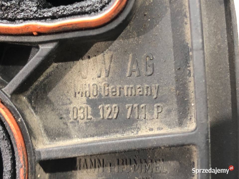 KOLEKTOR SSĄCY VW TRANSPORTER T5 03L129711P 20 osobowe