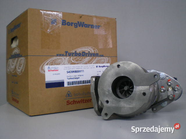 Nowa turbosprężarka BorgWarner KKK 54399880111 Turbosprężarki Siedlce