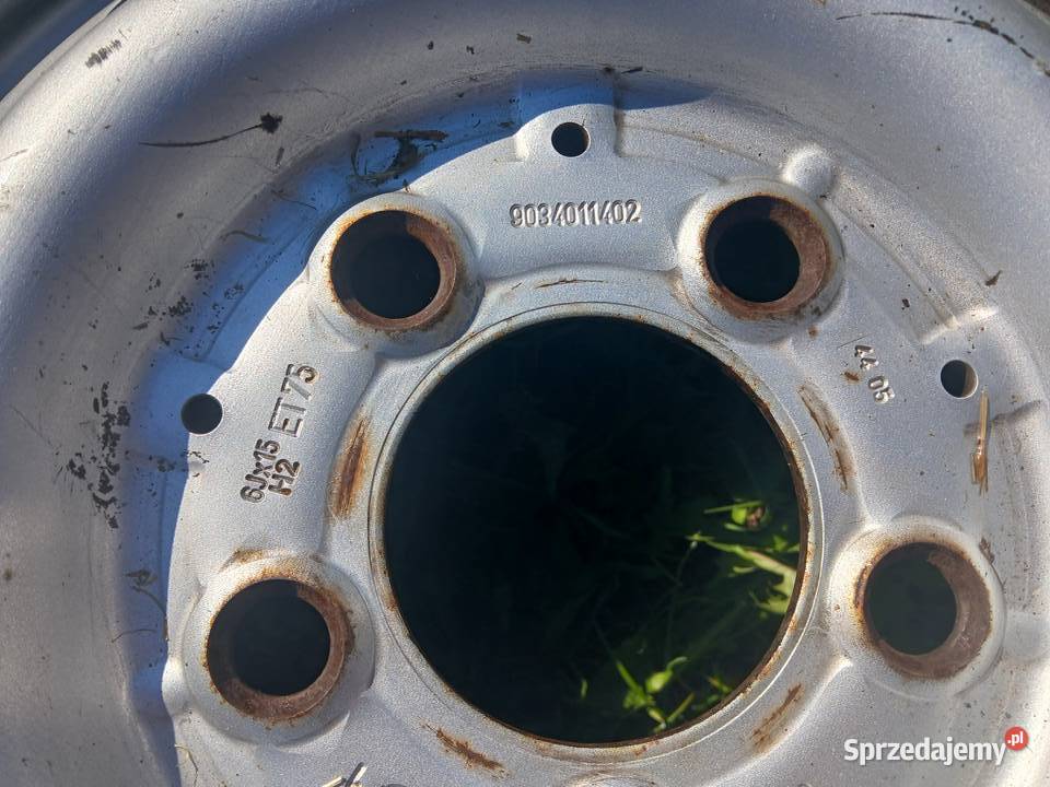 Felgi stalowe 15 Mercedes Sprinter 903 lubelskie Krzemień Drugi