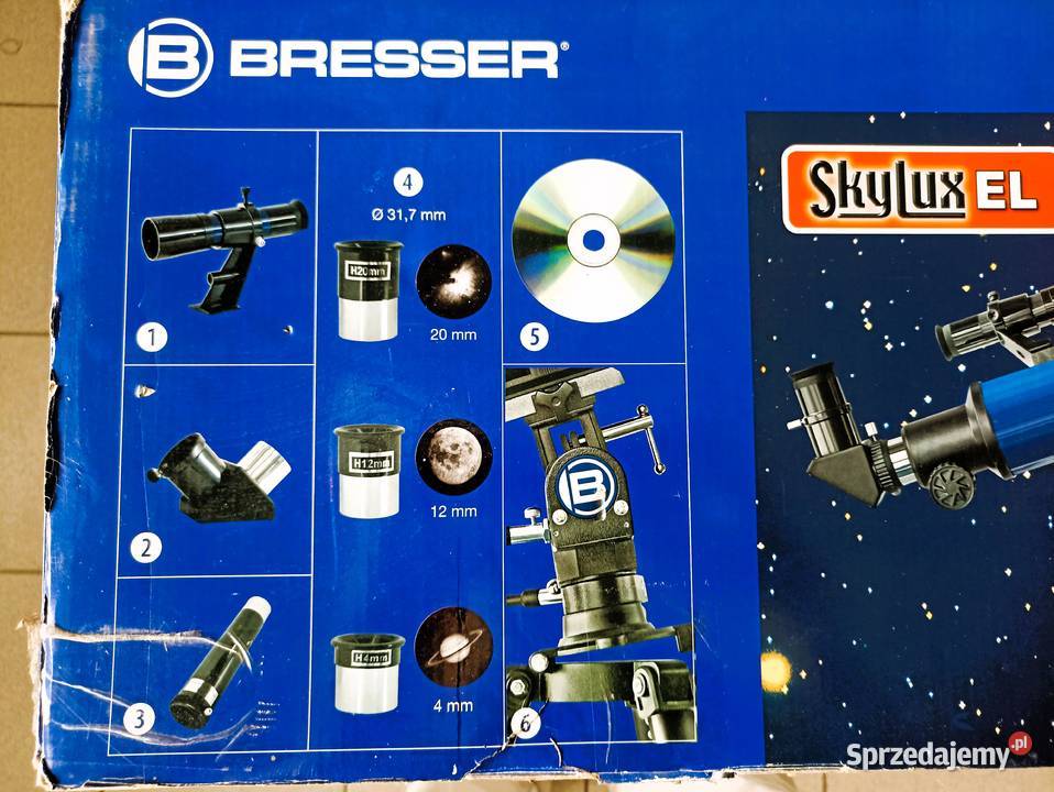 Teleskop Bresser SkyLux początkujących junior łódzkie Bełchatów