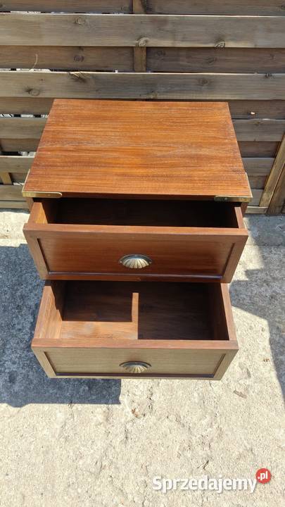 Komoda kolonialna drewniana szafka nocna Warszawa