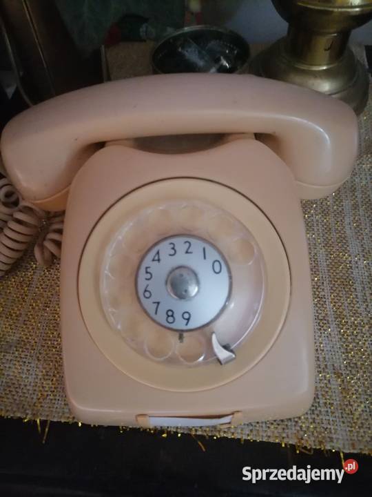 Stary telefon biurowy Kraków
