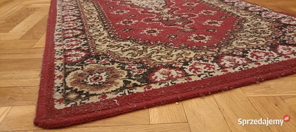 Dywan Kilim PRL wzór orientalny Tkaniny Warszawa