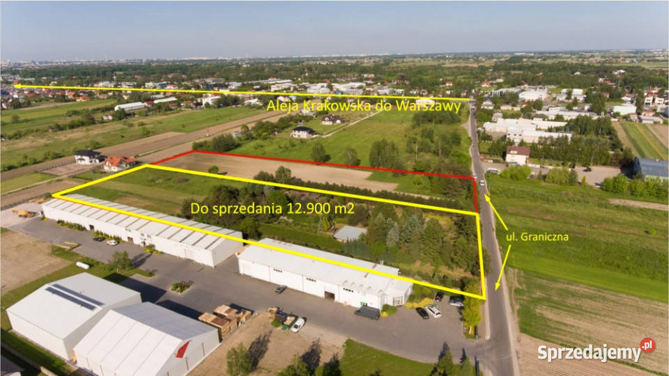 DZIAŁKA budowlana pod WARSZAWĄ Janki gm Raszyn