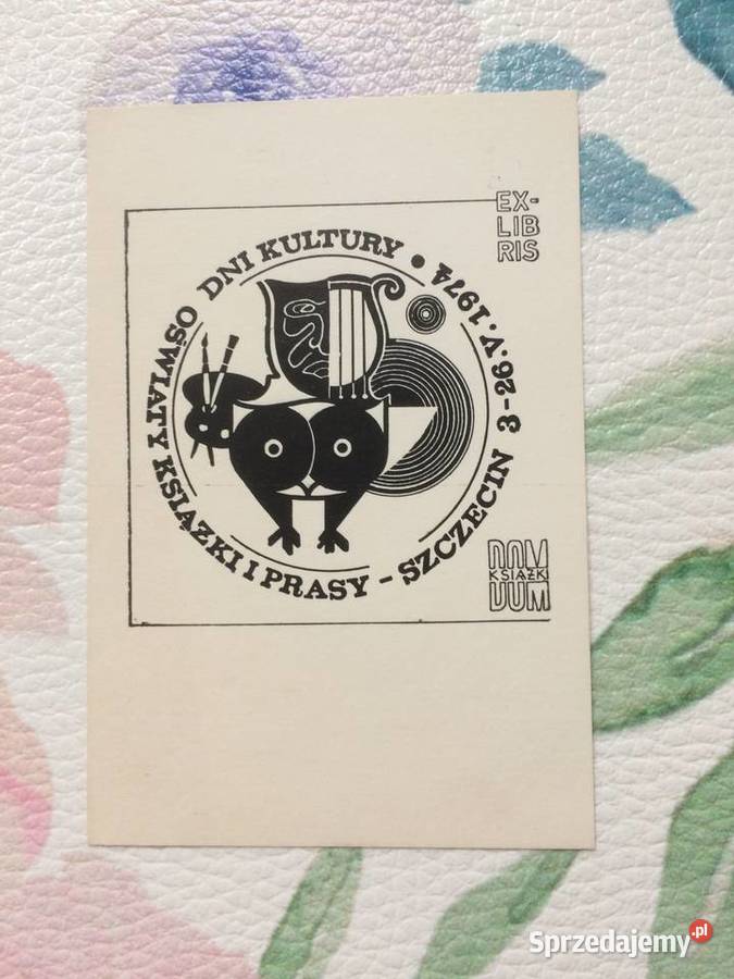 1208 Exlibrisy 5 Szczecin sprzedam