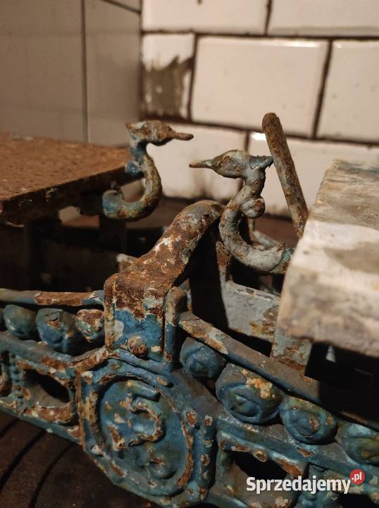 Zabytkowa żeliwna waga szalkowa 5 ok 19301950