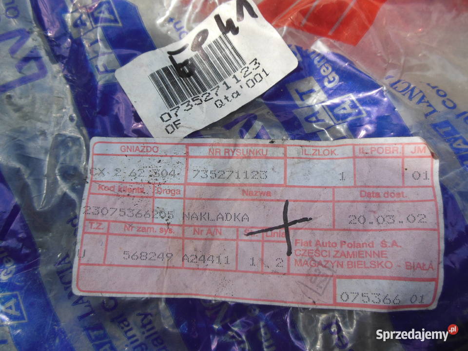 WNĘKA GLOŚNIKA DRZWI PRAWY PRZÓD FIAT PUNTO II