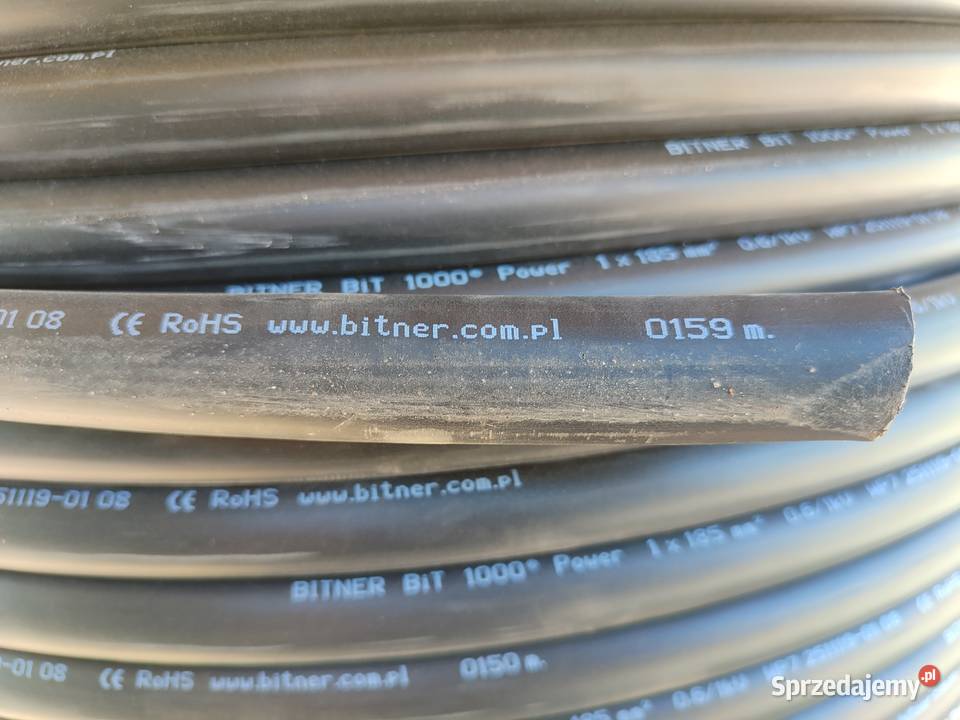 Kabel BiT 1000 Power 1x185 061kV 420m i 159m Łódź