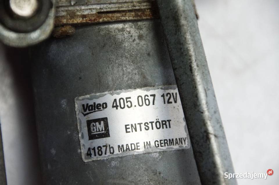 MECHANIZM WYCIERACZEK PRZÓD OPEL CORSA D osobowe Lipno