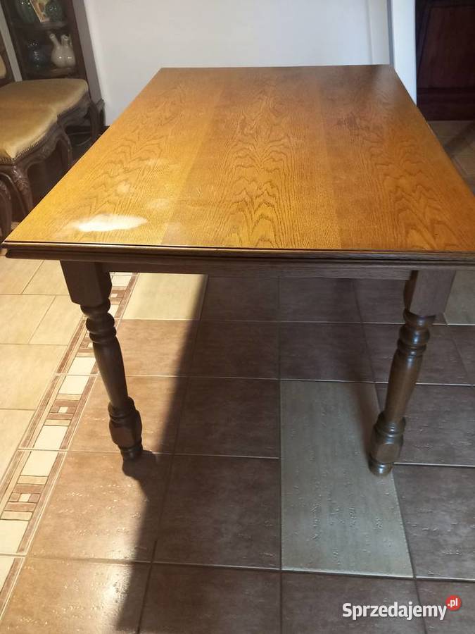 Stół dębowy rozkładany Dom i Ogród