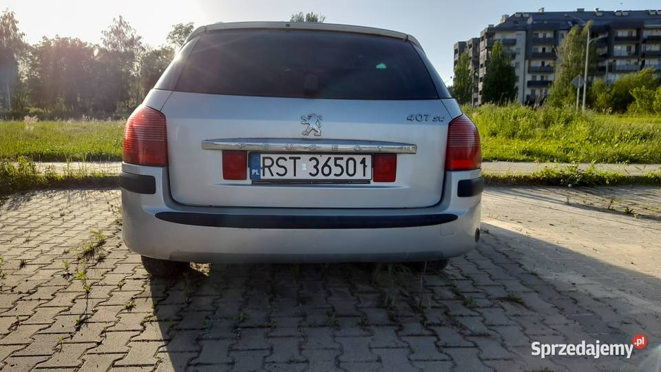 Peugeot 407 SW Kombi 18 115 LPG 2005 W Całości Rzeszów
