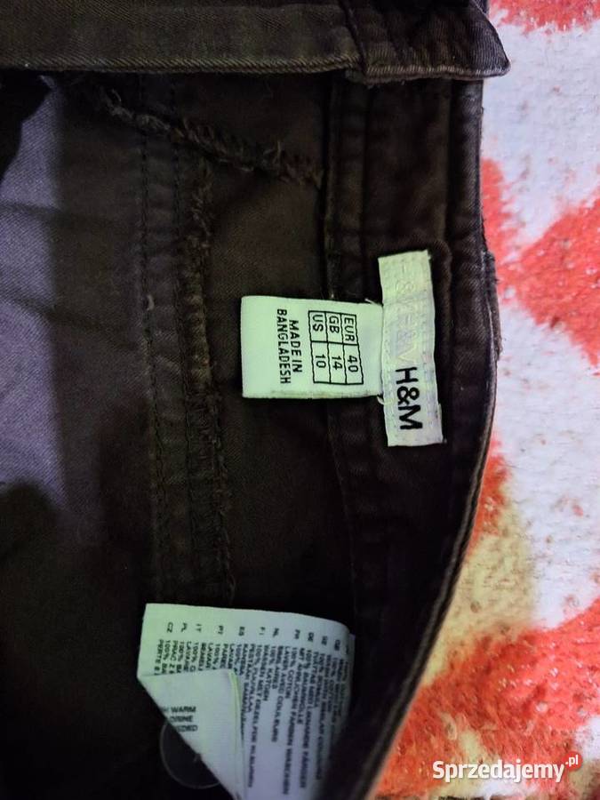 Spodnie damskie hm H&M Odzież damska Piaseczno