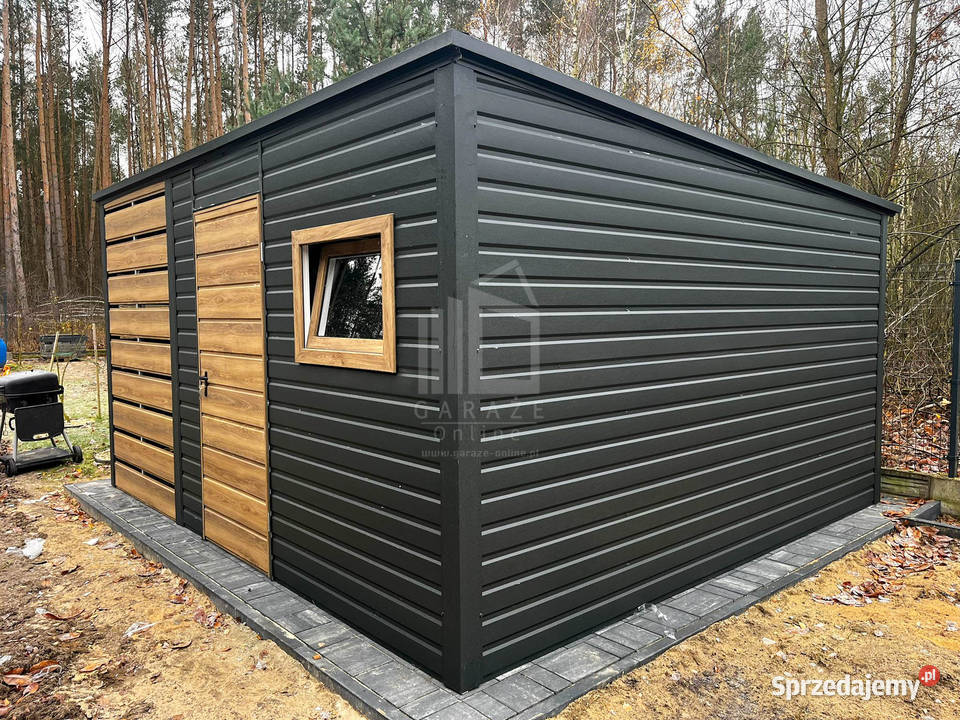 Schowek domek ogrodowy PREMIUM 23x3m wiata 15m Chełm