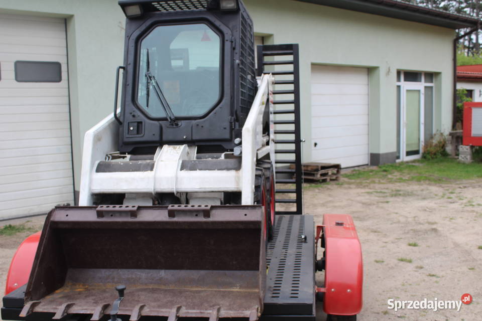 Miniładowarka Bobcat 553 przyczepa knott świętokrzyskie Suchedniów