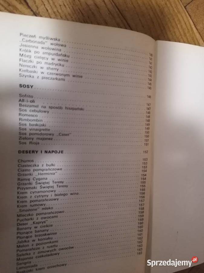 Książka kuchnia hiszpańska Gdańsk