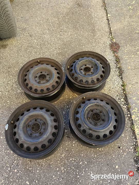Komplet felg stalowych 15 ET49 Mercedes W124 Słomniki
