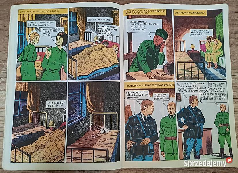 Kapitan Klos 4 Kuzynka Edyta wydanie II 1986 r Ostrów Wielkopolski