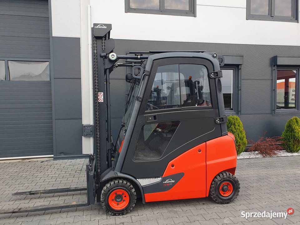 Wózek widłowy LINDE H16D Diesel 1350 mtg 2018r Kabina H18 H20 H14
