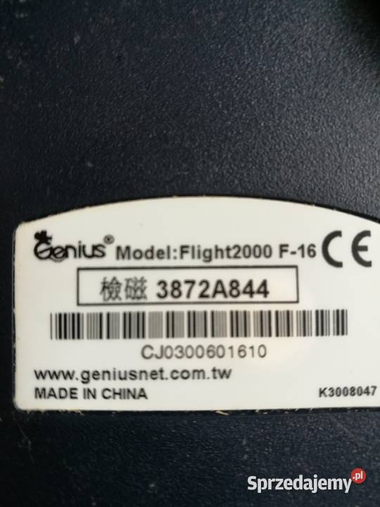 Joystick Genius Flight 2000 F16 Zamość