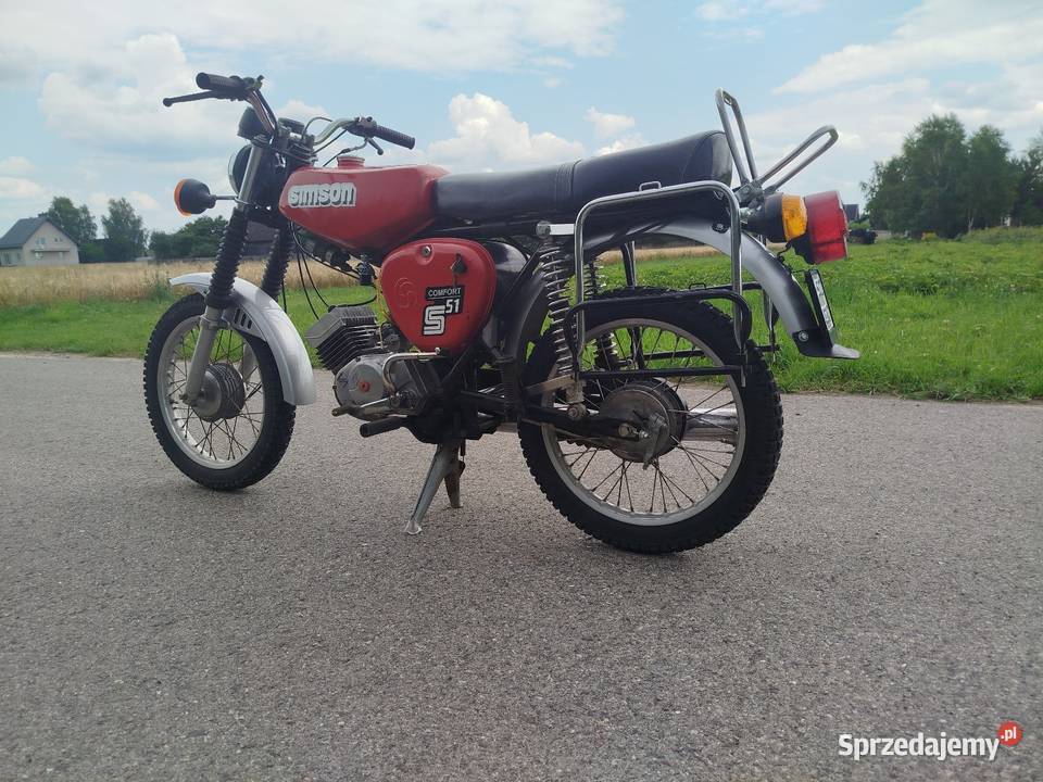 Simson S51 z 1986 roku 4 biegowy zarejstowany Radomsko