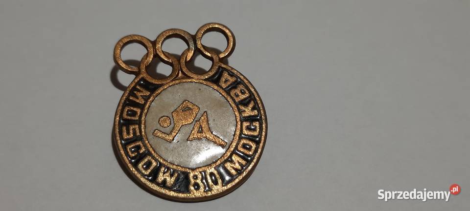 odznaki 3 Olimpiada Moskwa 1980 Rosja ZSRR 5 Warszawa