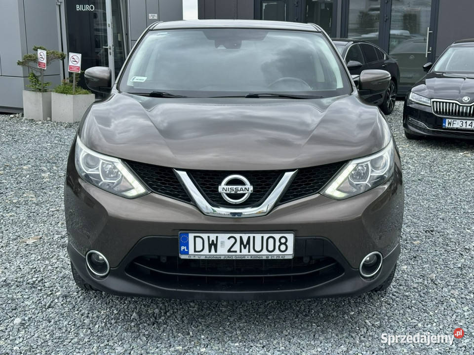 Nissan Qashqai 12 16V DIGT 115 2016r serwisowany dolnośląskie Wojkowice