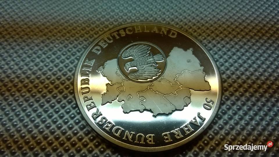 medal 10 LAT ZJEDNOCZENIU NIEMIEC Warszawa