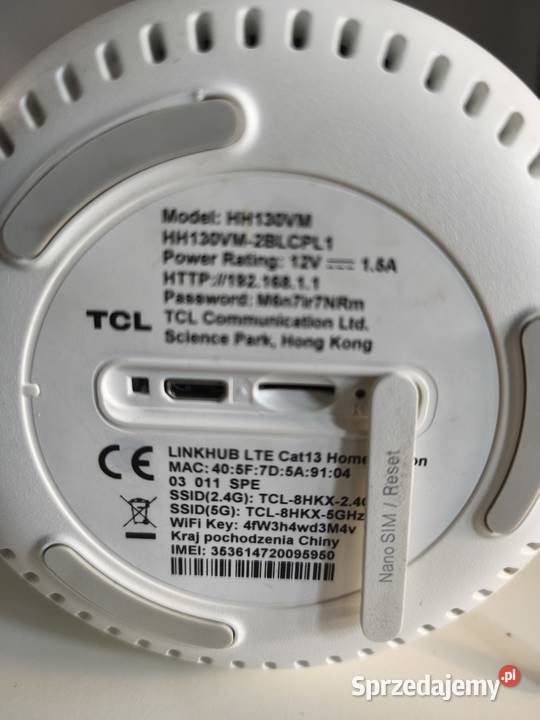 Modem TCL modem Warszawa