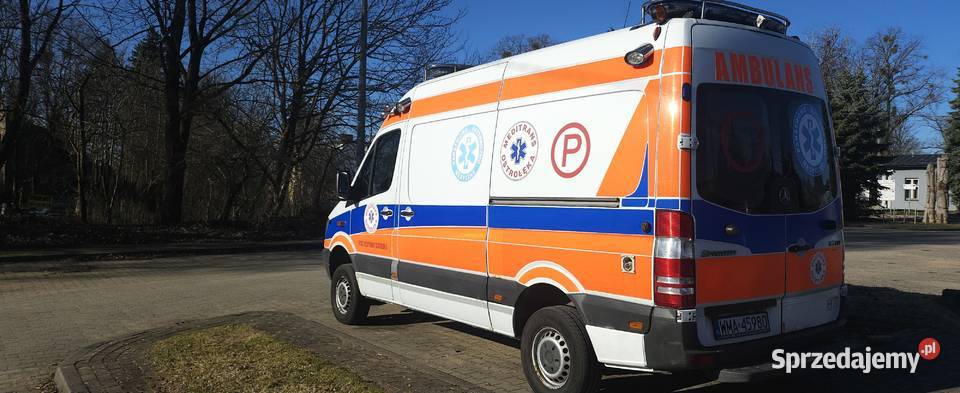 4x4 ambulans Mercedes Sprinter 315cdi nosze 150KM Biskupiec