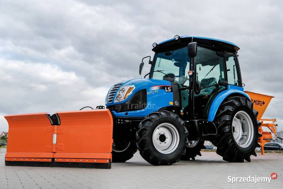 LS Tractor MT360 MEC 4x4 57 CAB Pług do śniegu