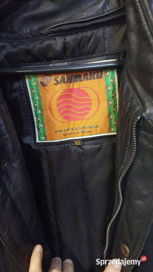 Kurtka motocyklowa skórzana SANMARU Jawiszowice sprzedam