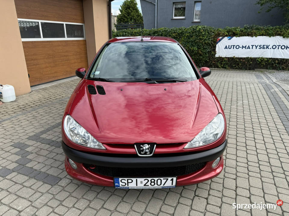 Peugeot 206 11 60 Krajowy Serwisowany Koła lato ABS Orzech