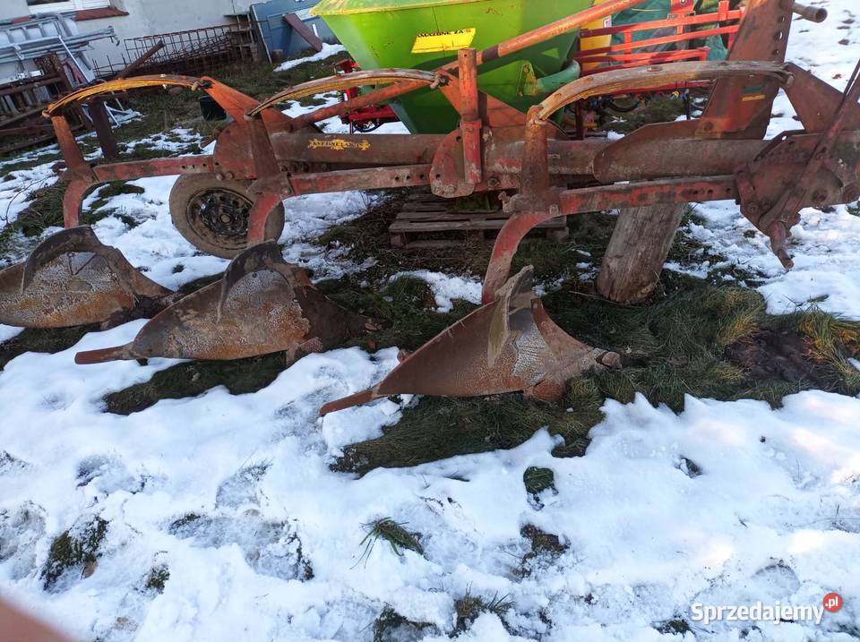 Pług kverneland 3 skibowy nieuszkodzony dolnośląskie Nowogrodziec