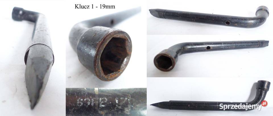 Klucz do koła Ford 19mm pasujący również do Godziesze Wielkie