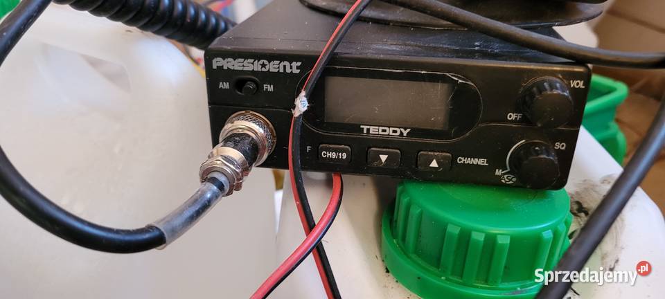 Sprzedam CB President Teddy z anteną 145 Super Staszów