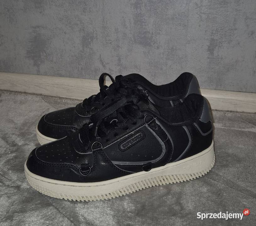 Buty chłopiec Superdry wegańskie Chunky Lace 39 czarny Sportowe