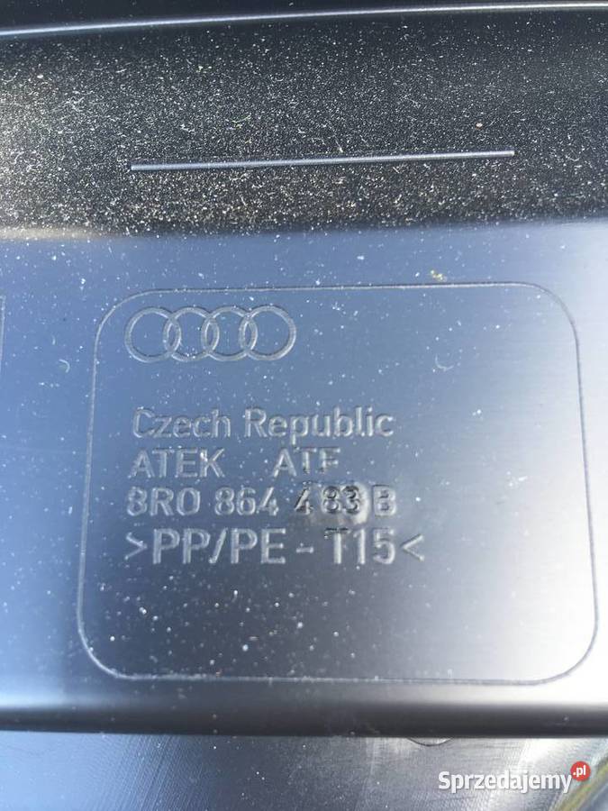plastik OSŁONA PROGU BAGAŻNIKA AUDI Q5 SQ5 Szczecin sprzedam