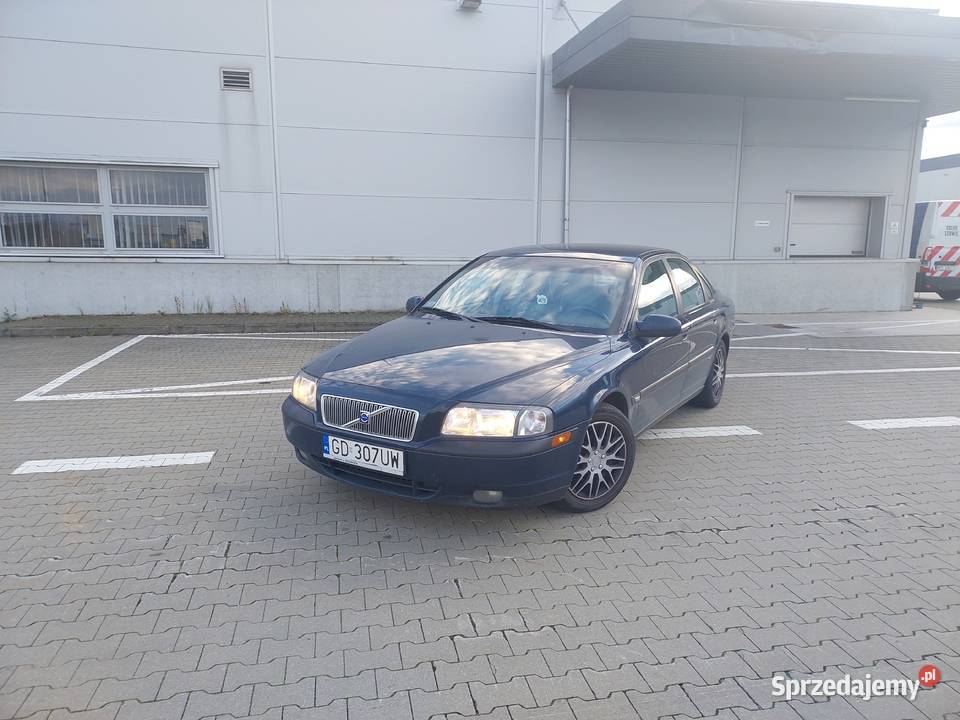 Volvo S80 24 D5 163 Automat 2002r pomorskie Gdańsk