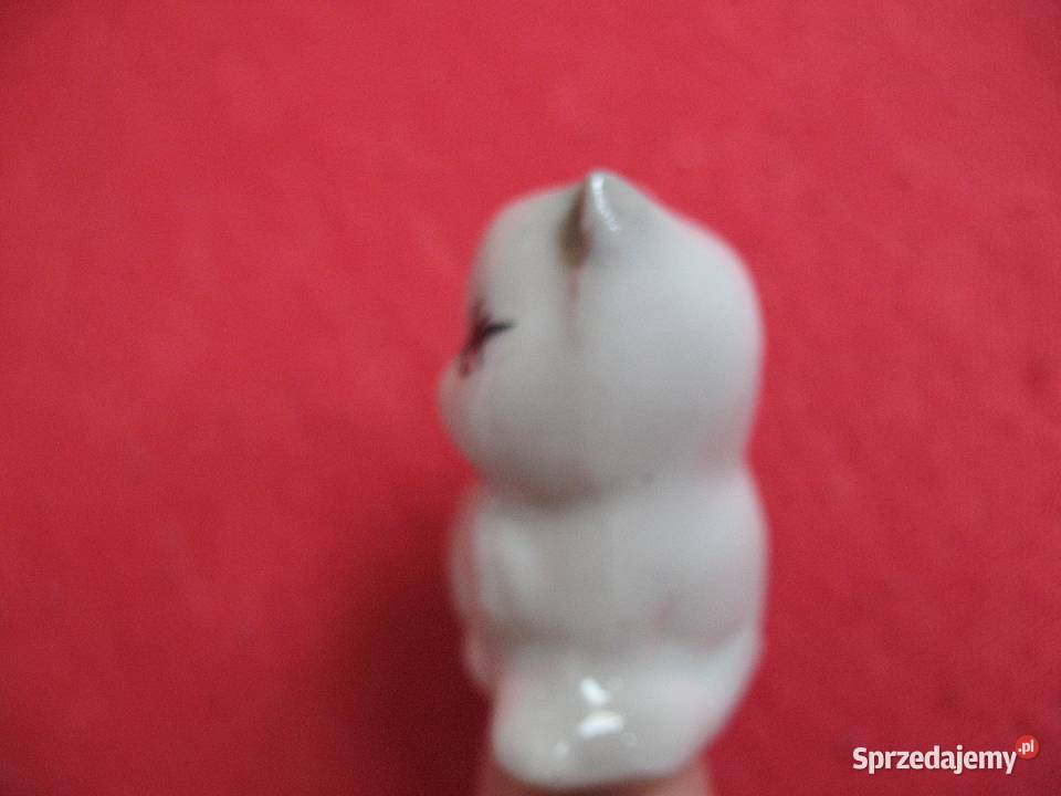 Kot różowe uszko porcelana 35 x 4 x 2 Miniaturka Siedlce sprzedam