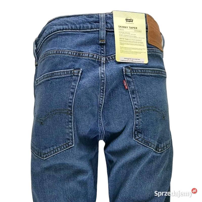 Męskie jeansy Levis Skinny Taper W36L32 Levis śląskie Tarnowskie Góry