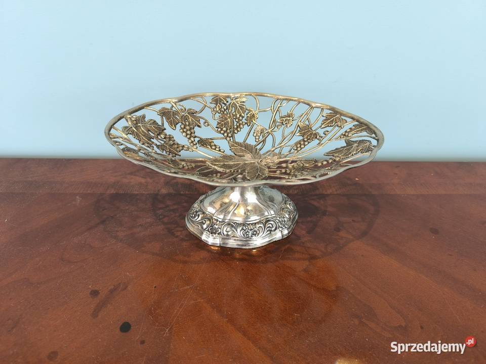 Piękna ażurowa patera owocarka Łódź