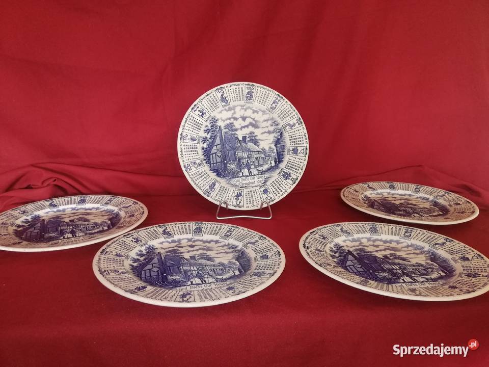 talerz z kalendarzem sprzedam