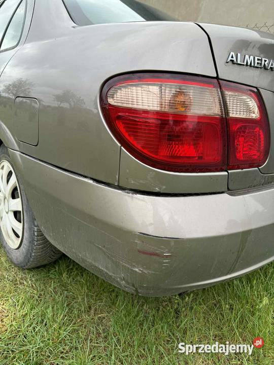 Nissan almera 15 benzyna 98 sedan Brudzeń Duży