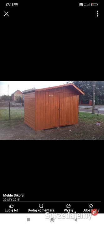 Domek narzędziowy szopka Woźniki