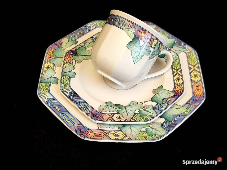 Zestaw kawowy trio Villeroy Boch Pasadena lubelskie